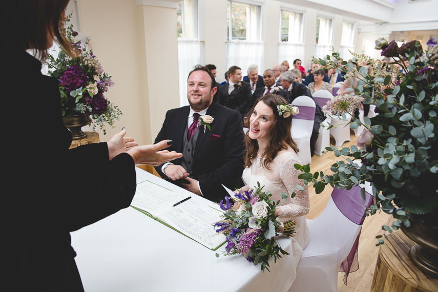 Belvedere Suite Pembroke Lodge Richmond wedding photographer